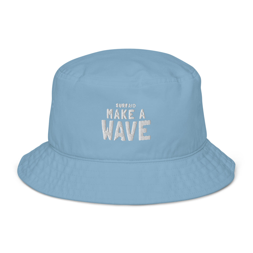 Make A Wave Organic Bucket Hat